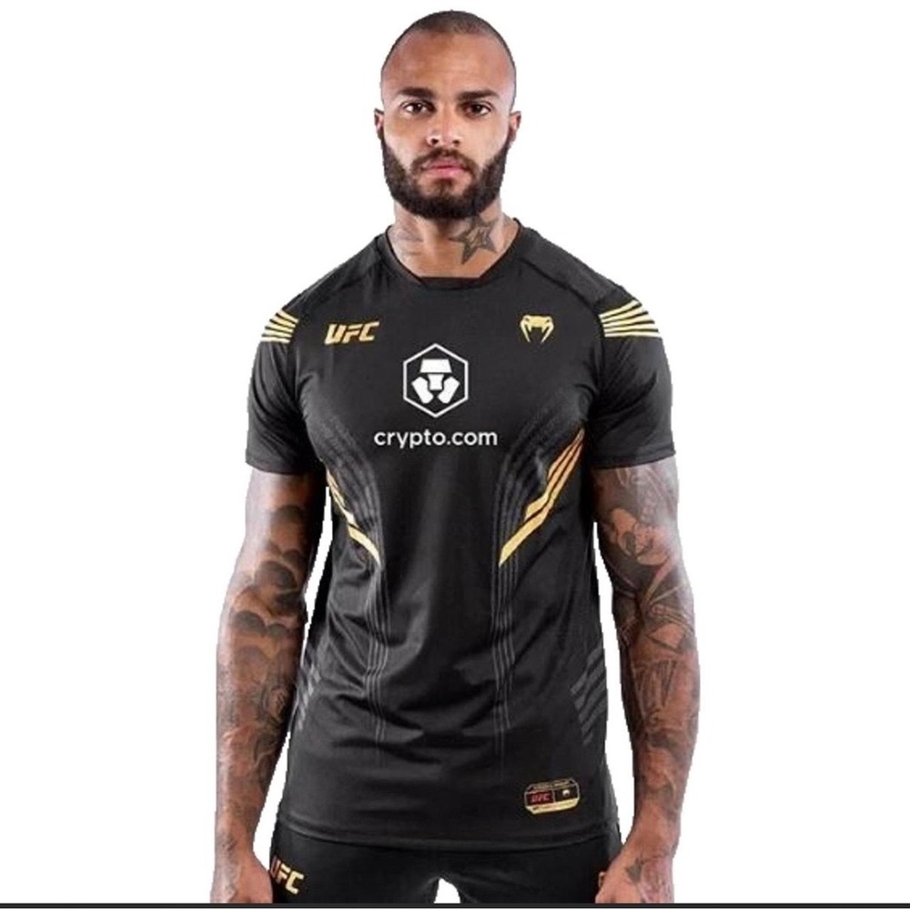 Venum UFC Authentic Fight Night Walkout Champions Jersey Black Petr Yan XL